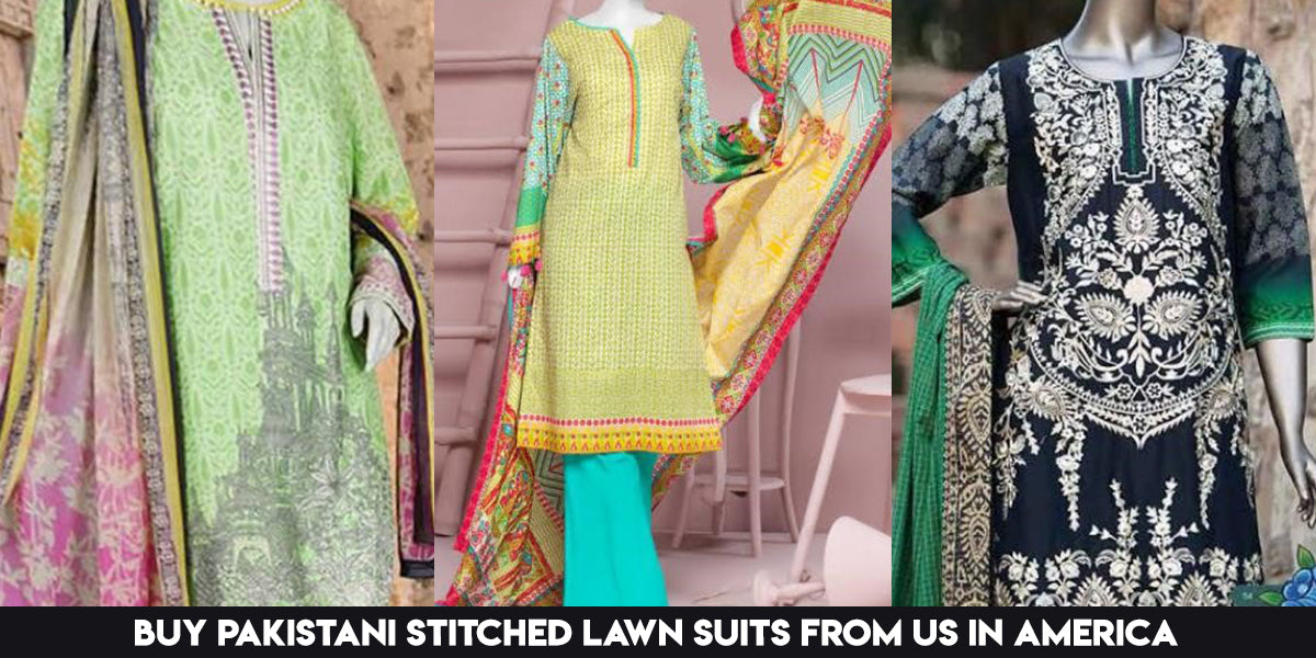stitched pakistani suits