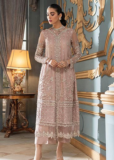 Foraml Ladies dress inspired by Zaha | Woman maxi Dress | Pakistani We –  Royal Club Clothing