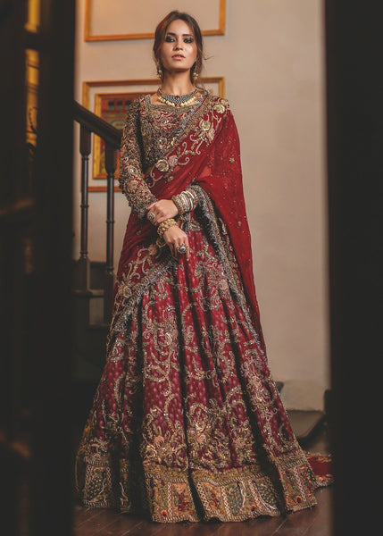 bridal dress pakistani 2019