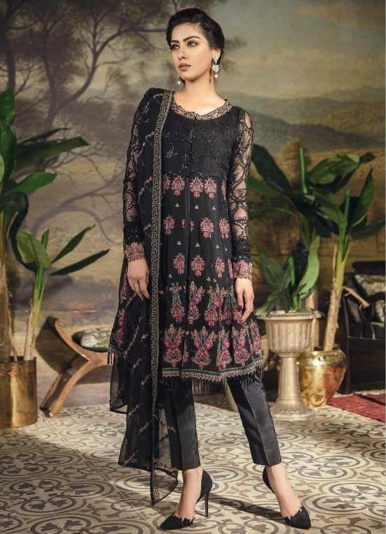 Pakistani Black Dress| Threads 