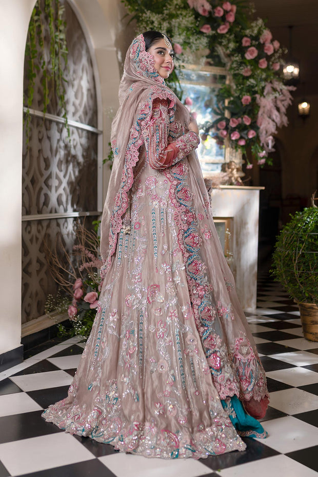 Latest Bridal Maxi For Walima With Embroidery Buy Online Nameera By Farooq 3804