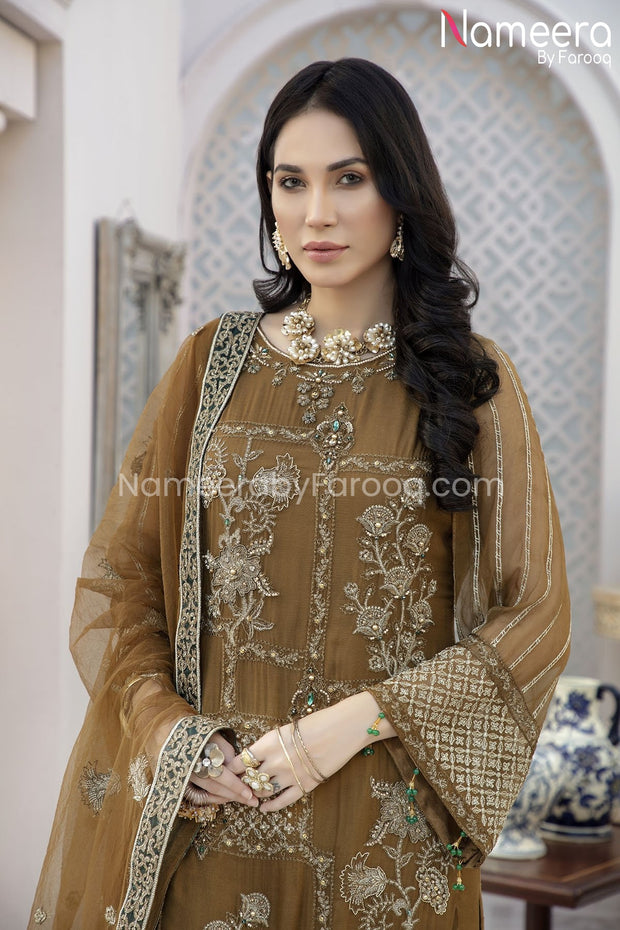 Pakistani Party Dresses Designer Dresses Online Nameera By Farooq