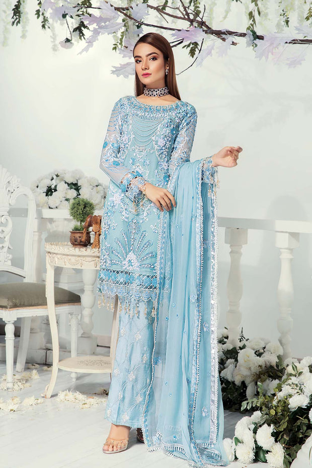 Designer Chiffon Suits 2020 Latest Designs – Nameera by Farooq