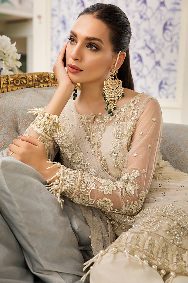 pearl work on pakistani dresses