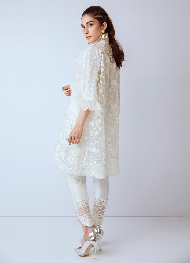 Eid organza dresses Pakistani fully embellished â Nameera by Farooq