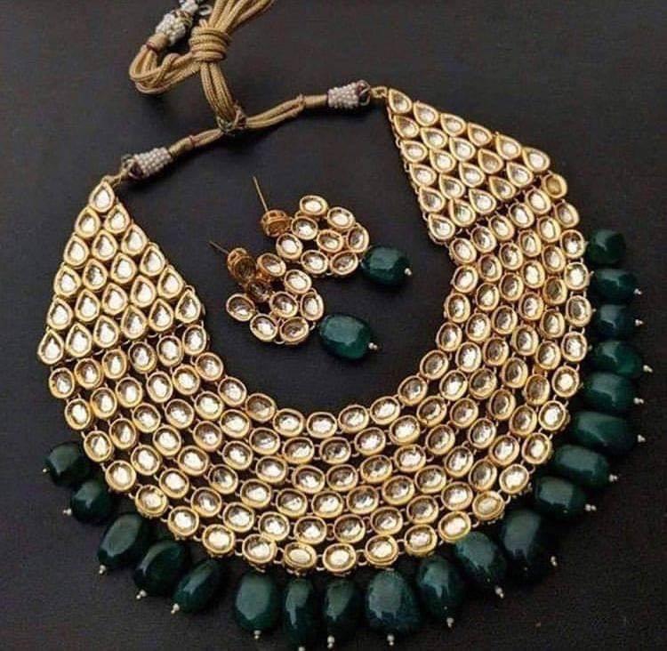 Buy Kundan Choker Heavy Necklace For 