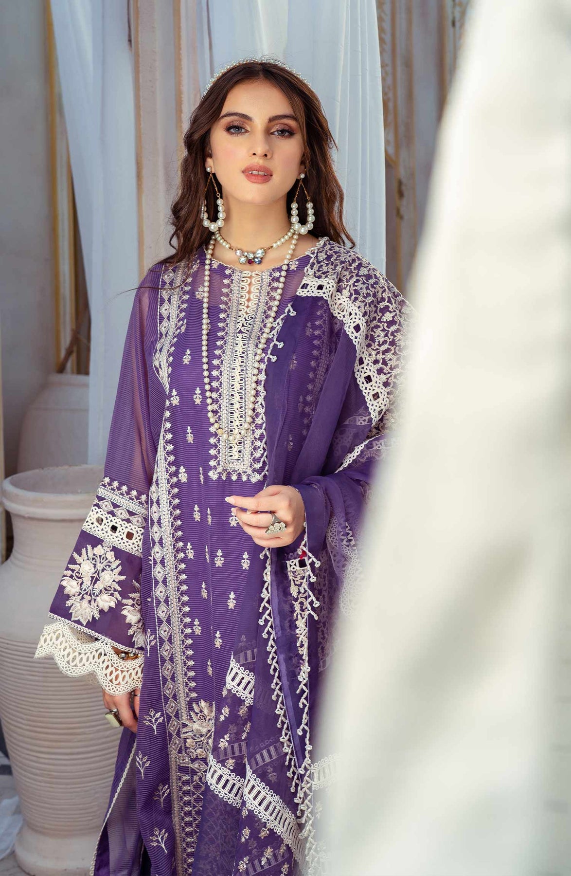Buy Pakistani Fancy Purple Salwar Kameez and Dupatta Suit 2022 ...