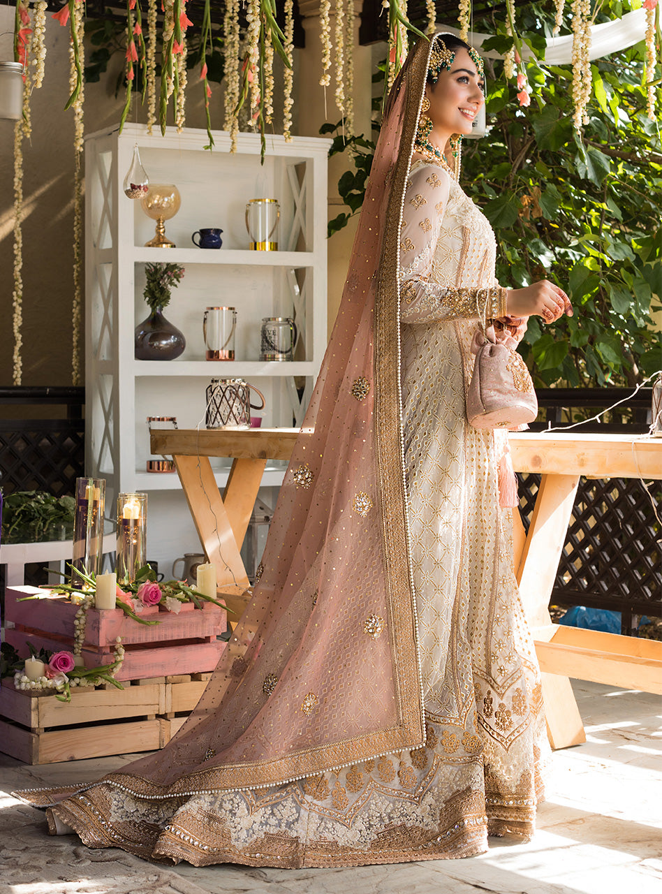 Buy Pakistani Bridal Designer Maxi Sharara Online Nameera By Farooq