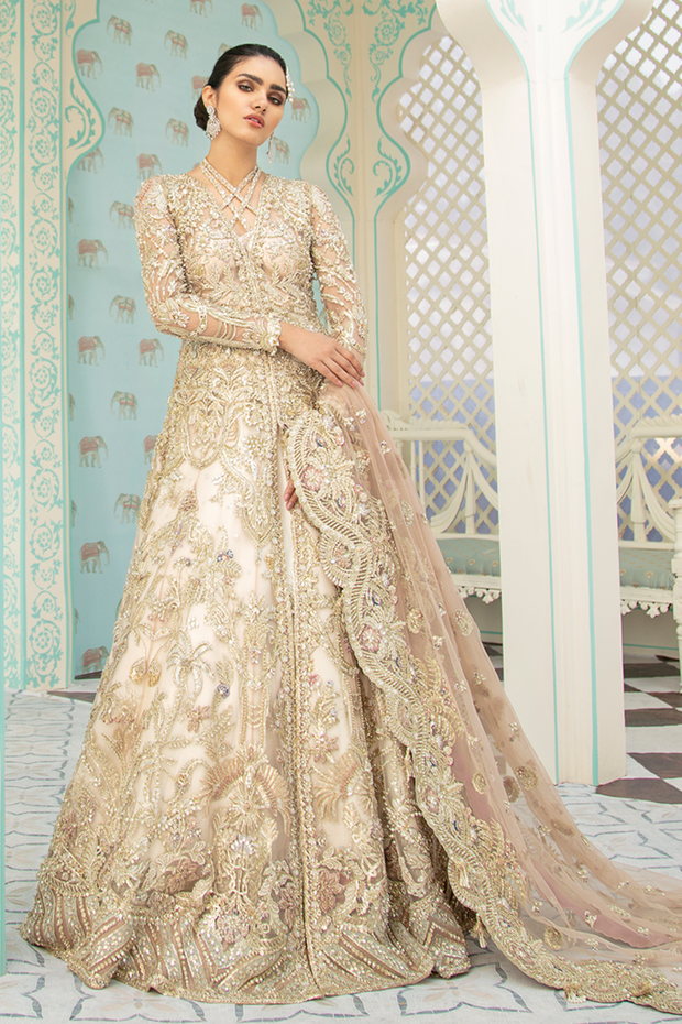 Buy Pakistani Bridal Maxi For Wedding Online Nameera By Farooq 7571