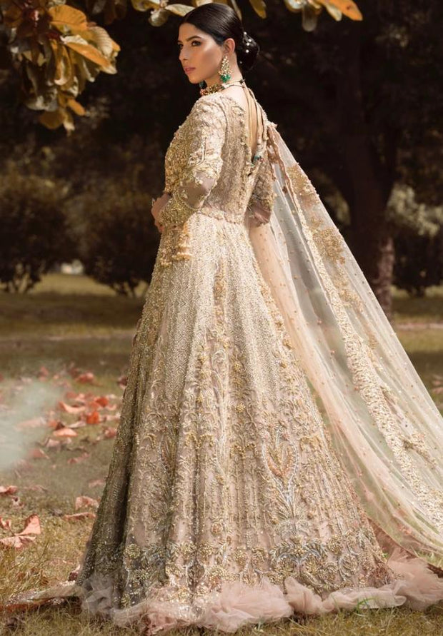 Buy Pakistani Maxi Bridal Wear For Wedding Online Nameera By Farooq 