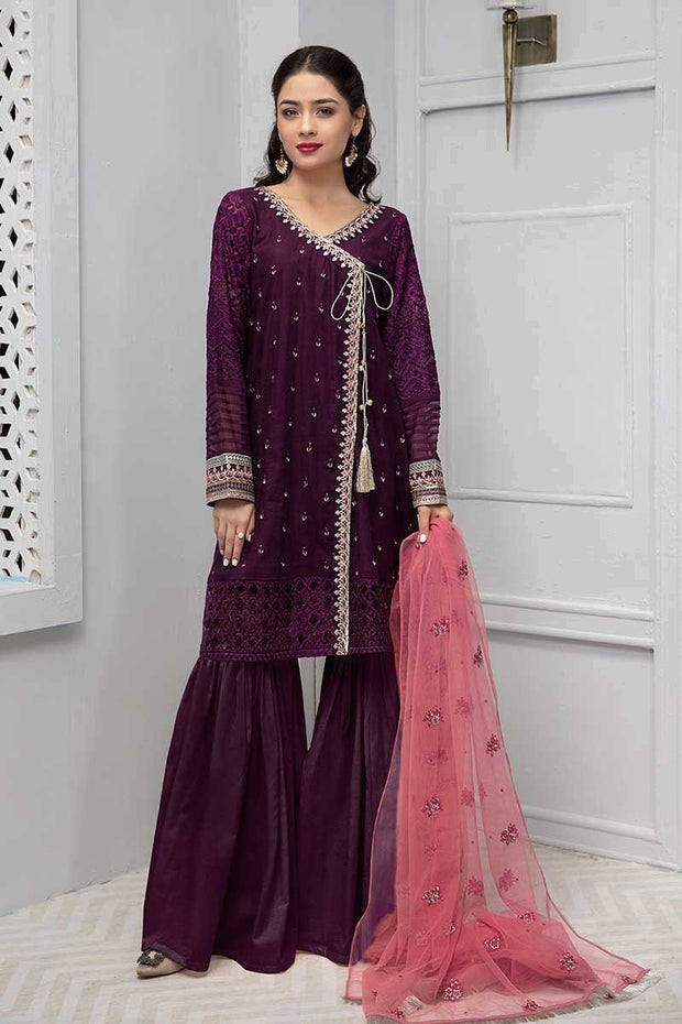 angrakha style kameez