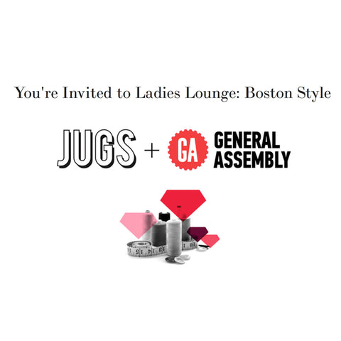 Natalie Busby at Ladies Lounge hosted by JUGS and General Assembly 