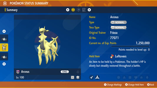 Shiny Giratina - 6IV - Griseous Core - Battle Ready - Pokemon Scarlet &  Violet