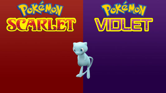 Pokémon Scarlet and Violet ✨SHINY✨ Mew W/ Best 6IV + Customizable