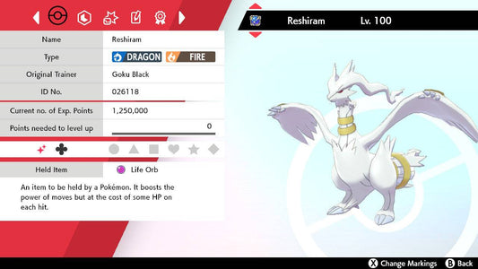 ZEKROM ⚡SHINY⚡/NORMAL 6IV ALL-OUT ATTACK - POKEMON SWORD AND SHIELD