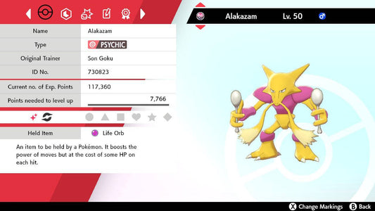 Pokemon Let's Go Pikachu & Eevee ✨ SHINY ✨ 6 IVs 1 LEVEL ALAKAZAM FAST  DELIVERY