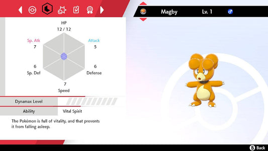 Pokemon Sword and Shield Ultra Shiny Hidden Ability Grookey 6IV-EV Trained