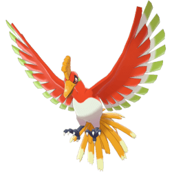 Pokemon Sword and Shield Shiny Ho-Oh 6IV Competitively Trained