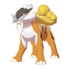 Raikou (Shiny) - Call of Legends - Pokemon