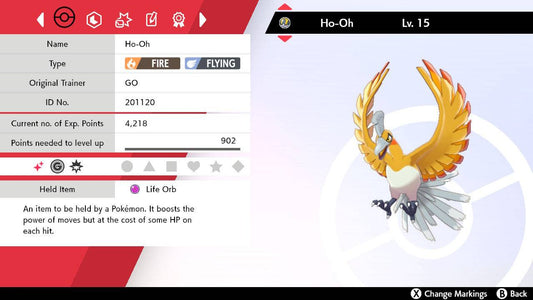 Ultra Shiny Moltres ✨ Galar Event 6IV ✨Pokemon Sword & Shield