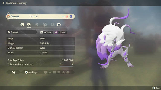 Pokemon Legends Arceus SHINY GENGAR LV.37 ALPHA✨MAX Effort Levels Fast Trade