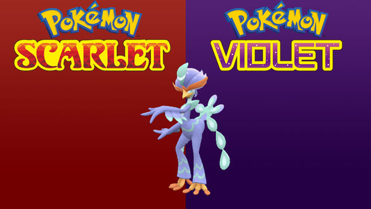 Pokemon Scarlet and Violet Marked Shiny Meowscarada 6IV-EV Trained