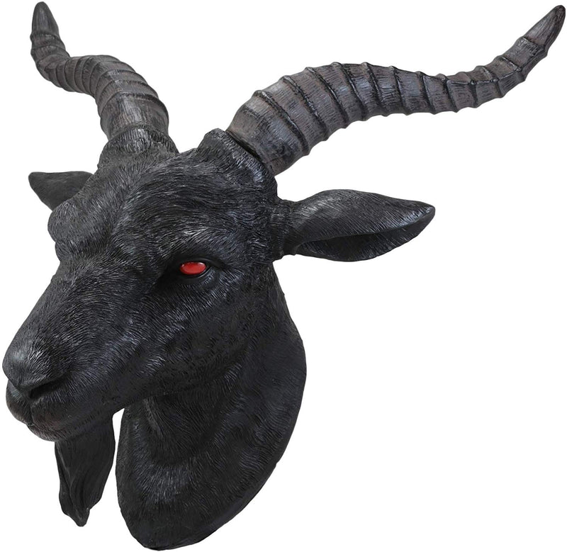 black goat stuffed animal