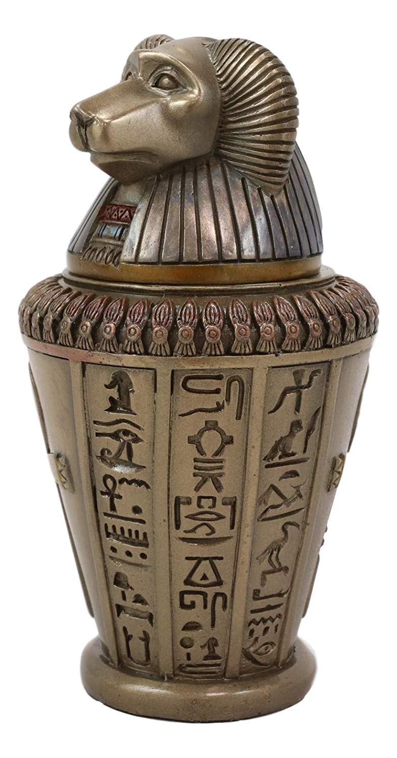 Ebros Gift Ebros Ancient Egyptian Gods and Deities Hapi Canopic Jar Urn