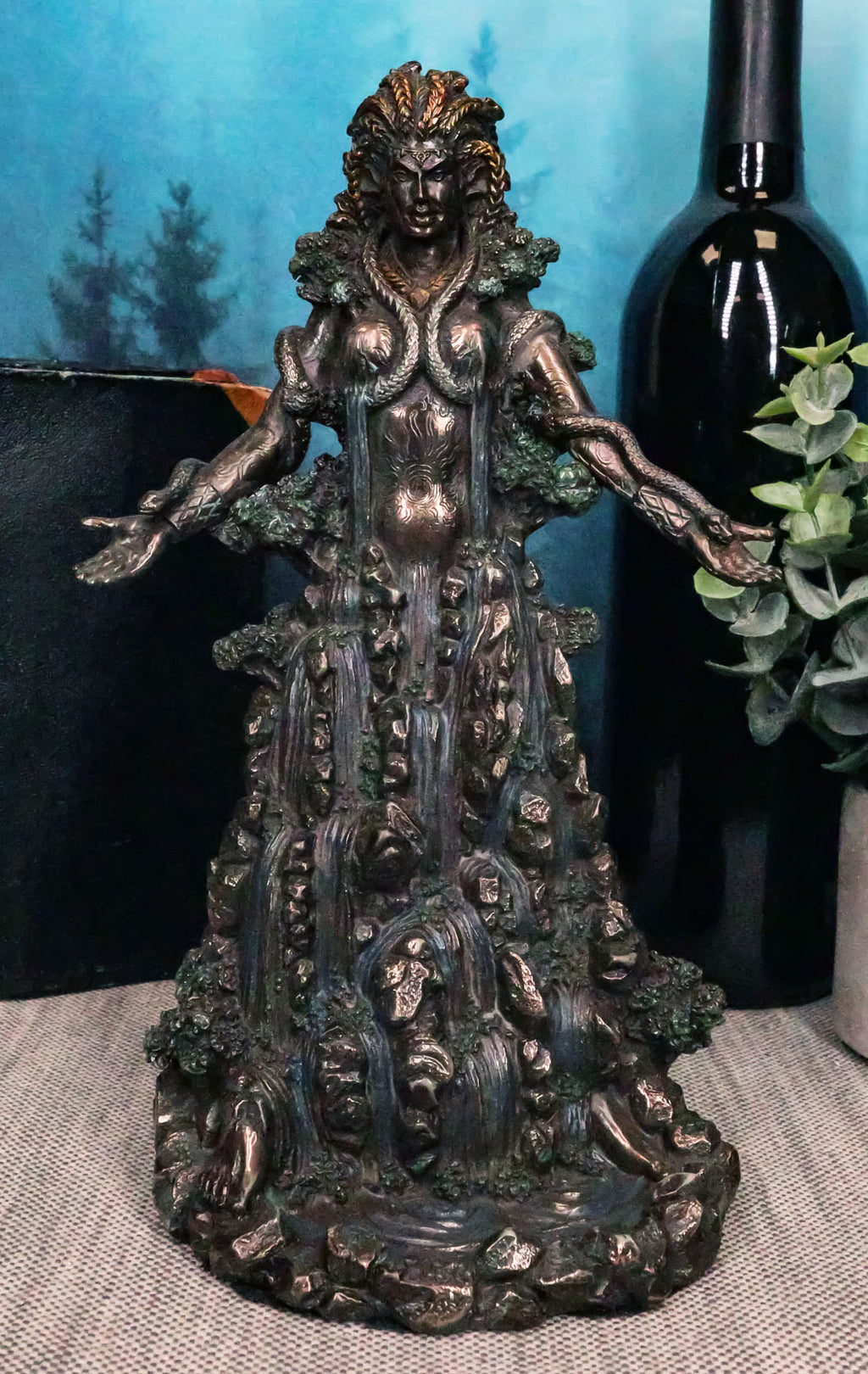 Irish Triple Goddess Danu Statue Mother Earth Goddess Don Gaia Wiccan ...