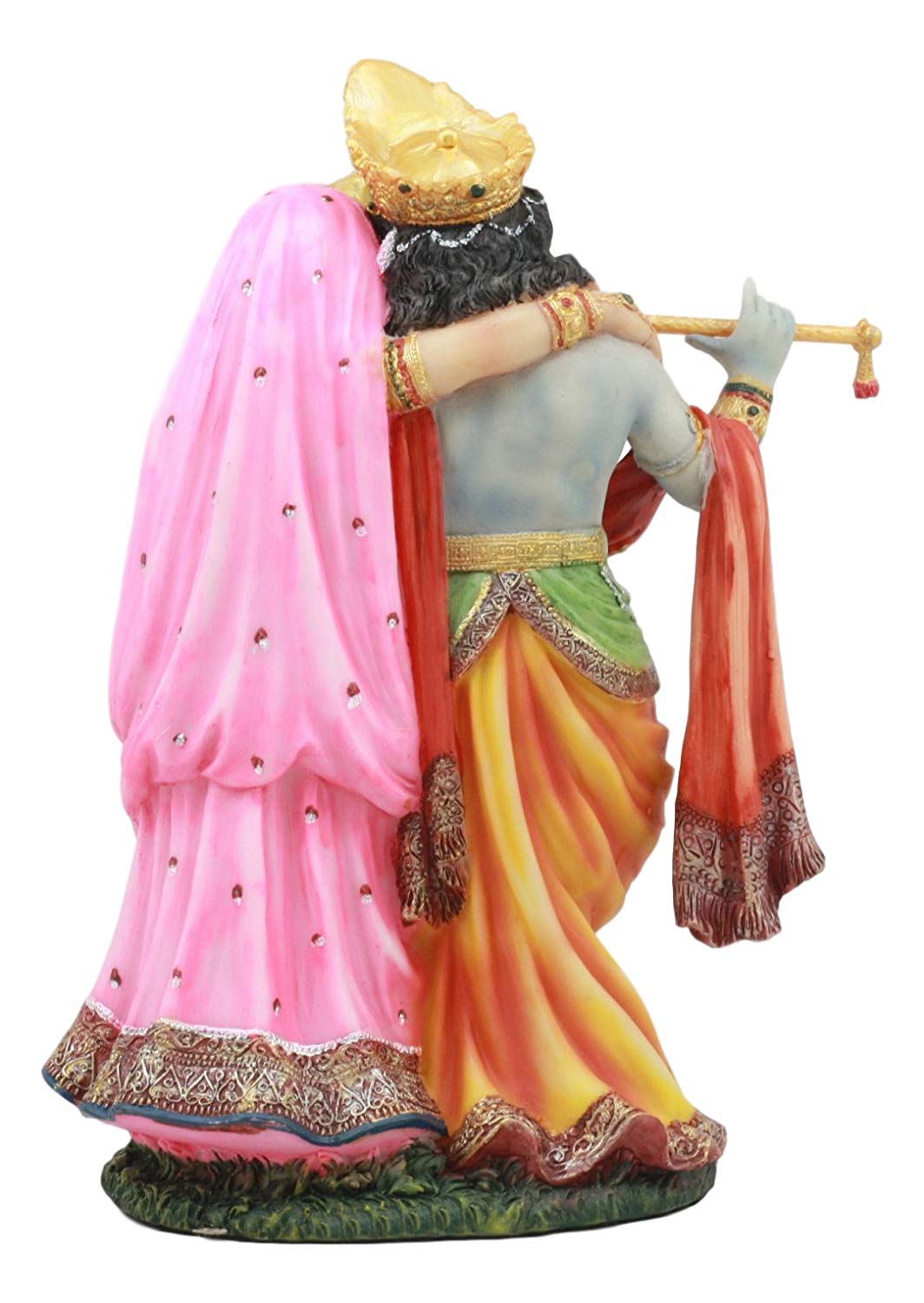 Vedic Radha And Krishna Statue Avatar Of Vishnu Shakti Gods Divine Lo Ebros T