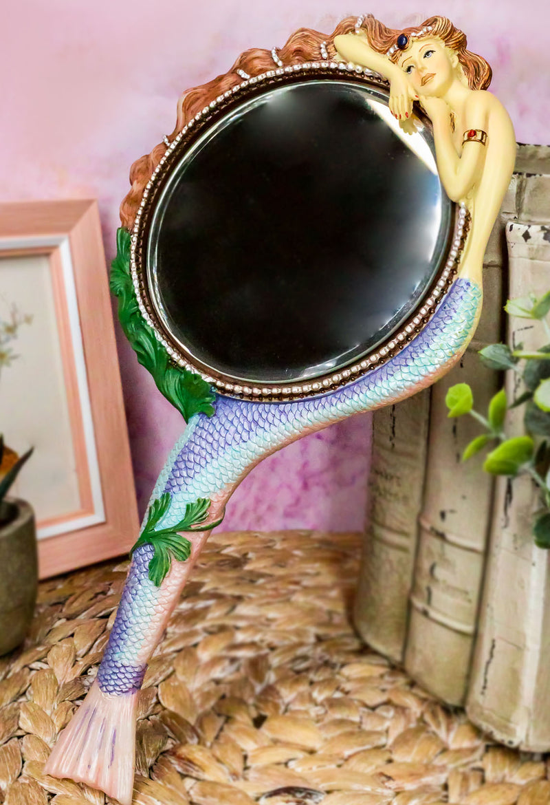 mermaid hand mirror