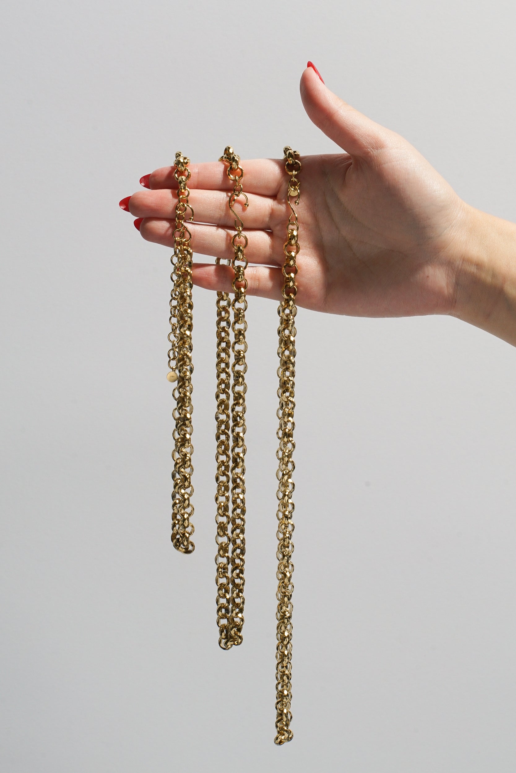 Chunky Facet Chain - Gold