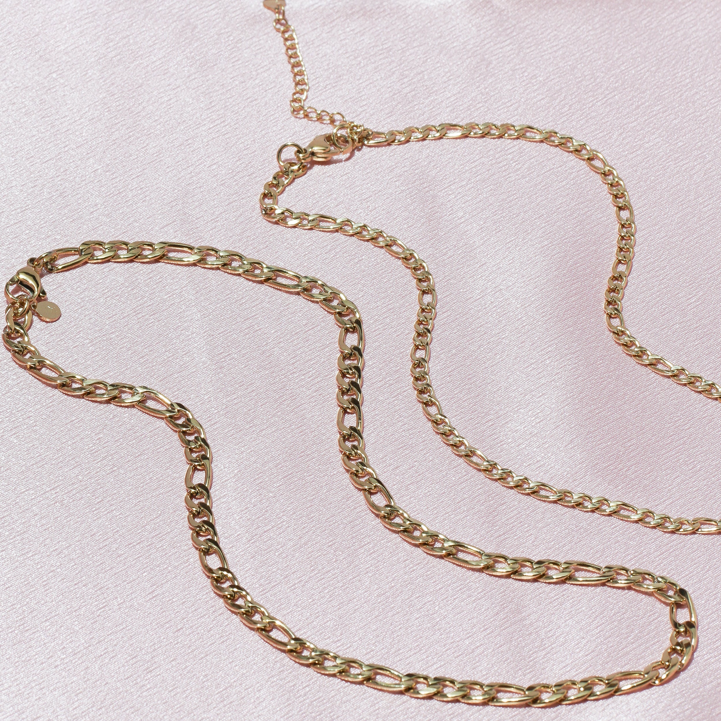 Thick Figaro Chain - Gold