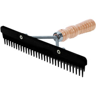 Plastic Blade Comb with Wood Handles- Assorted Colors-Weaver Leather Livestock-Ludlow Livestock Supply