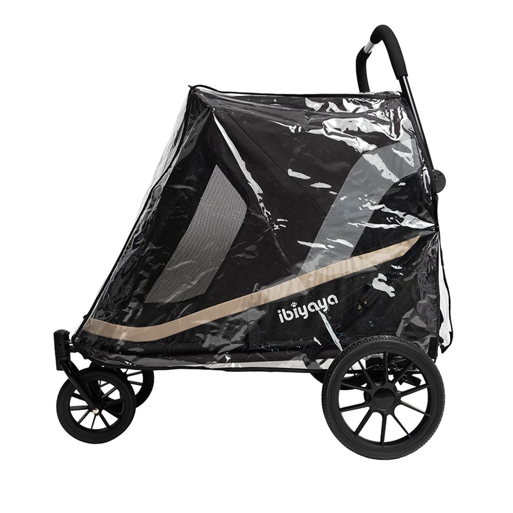 Pet stroller clearance rain cover