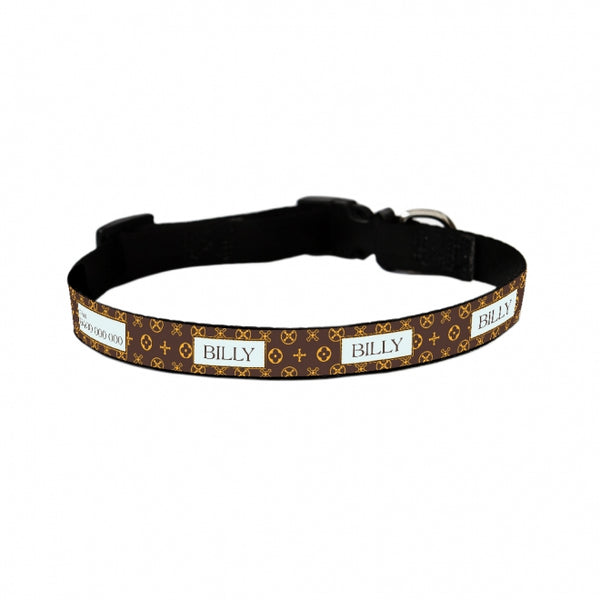 Louis Vuitton, Dog, Louis Vuitton Collier Chien Baxter Gently Used