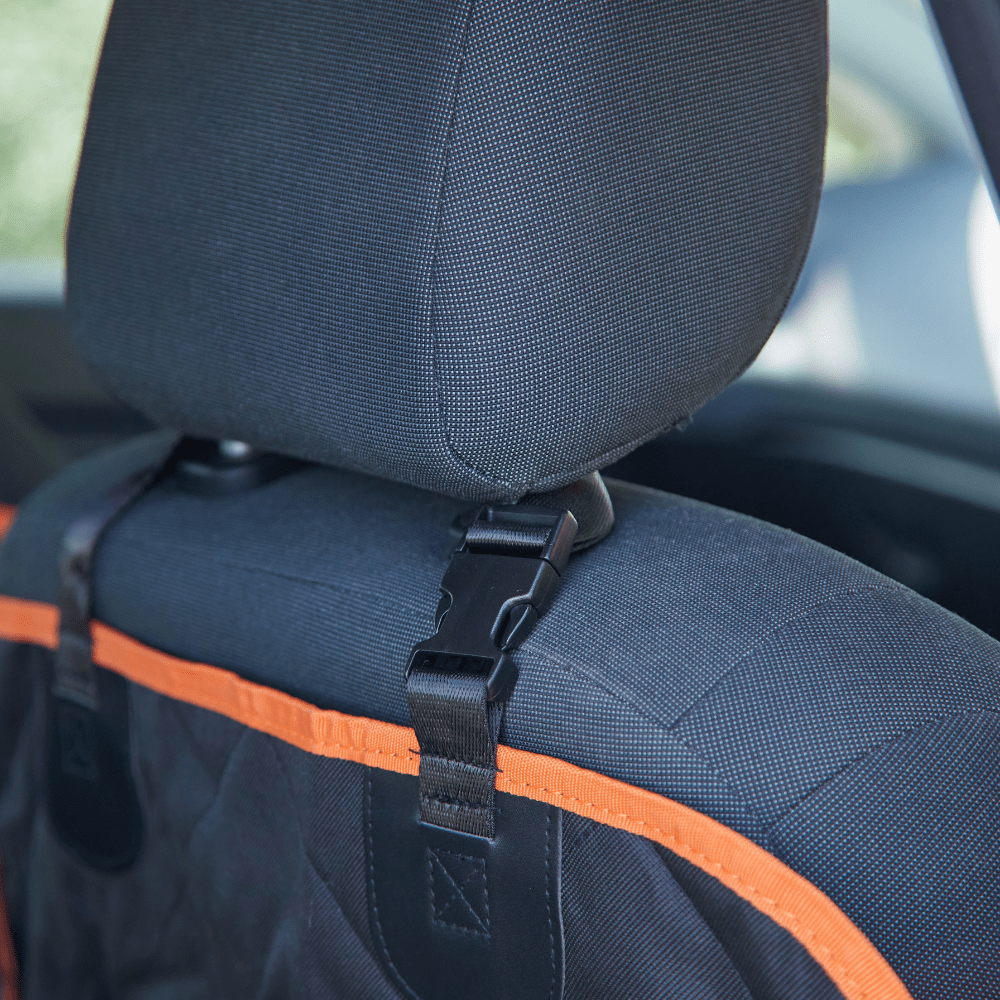 Dirty Dog 3-in-1 Car Seat Cover and Hammock Cool Grey