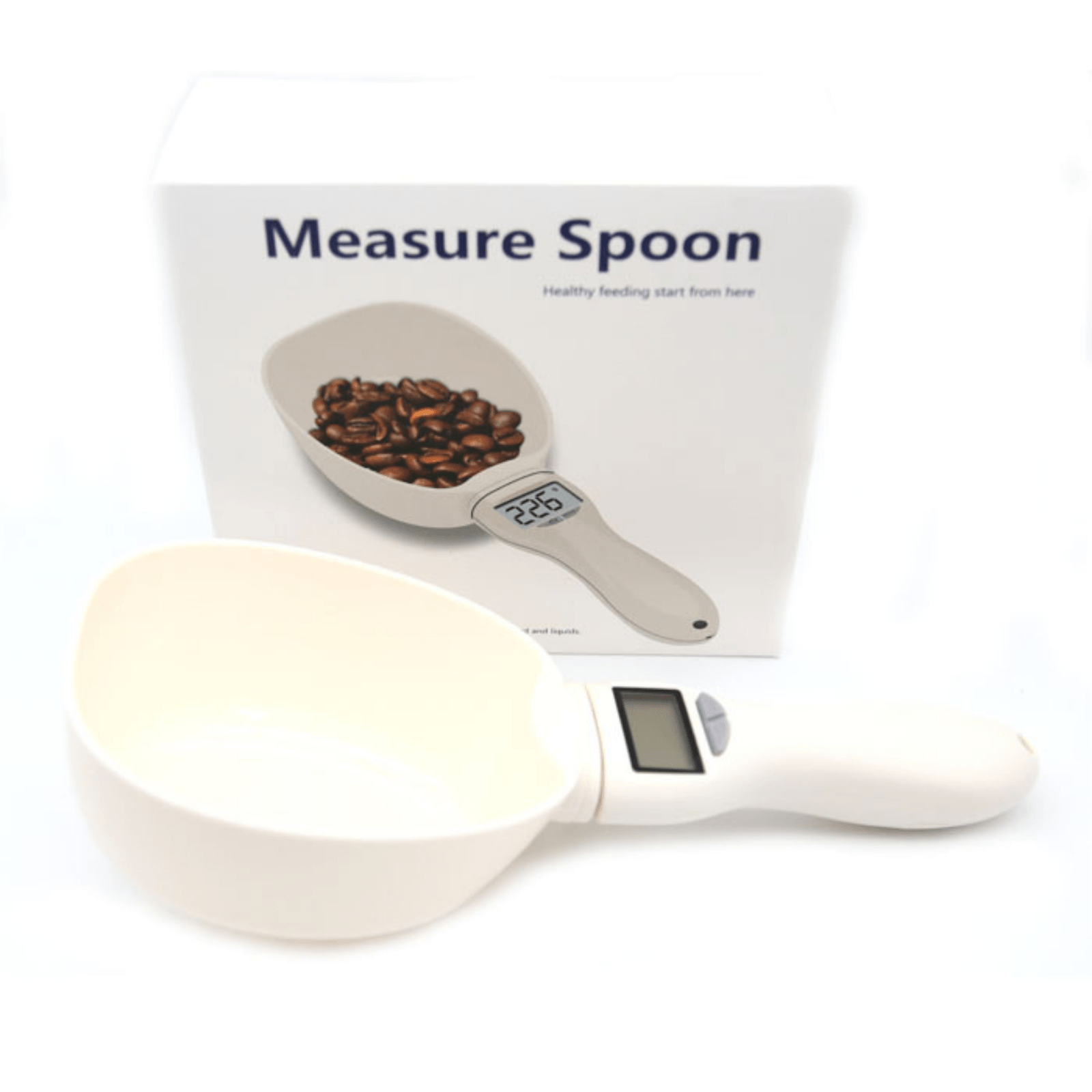 Kitchen Measuring Spoon with Digital LCD Display - ScoopWeigh