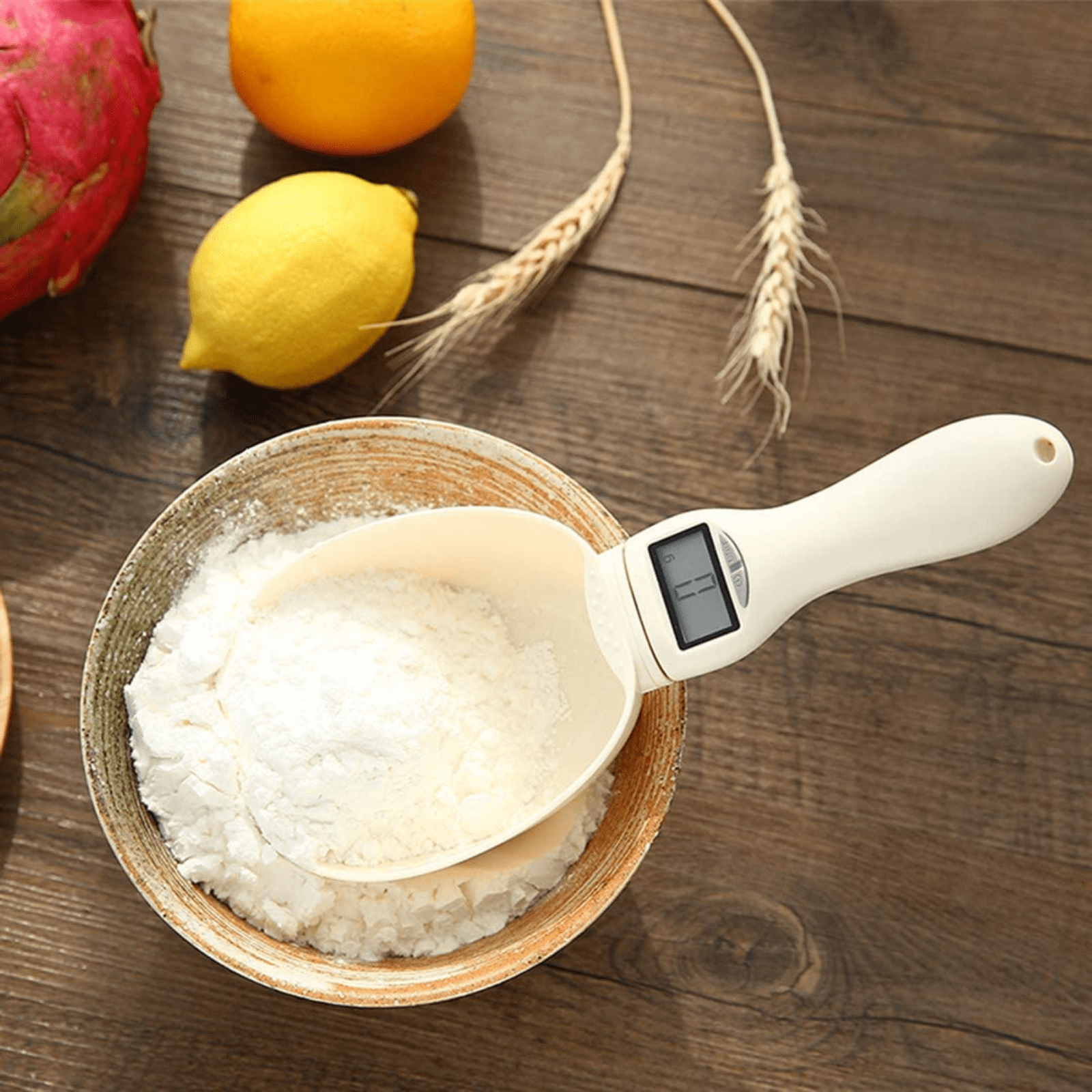 Kitchen Measuring Spoon with Digital LCD Display - ScoopWeigh