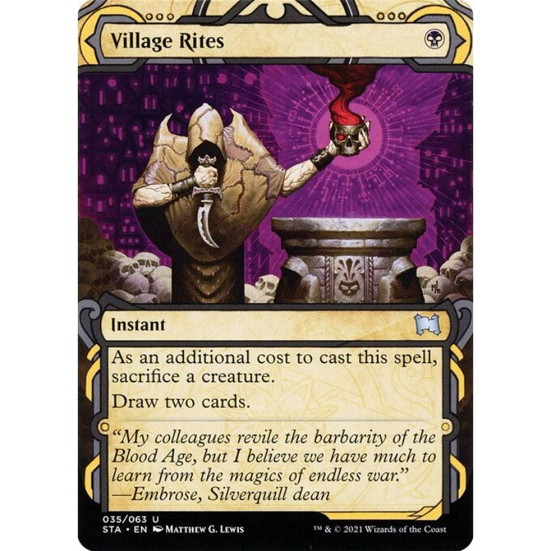 Magic Single - Village Rites (Foil Etched) - Gumnut TCG Singles product image