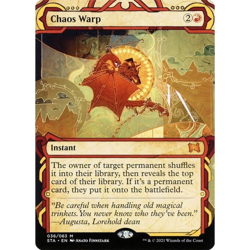 Magic Single - Chaos Warp (Foil Etched) - Gumnut TCG Singles product image