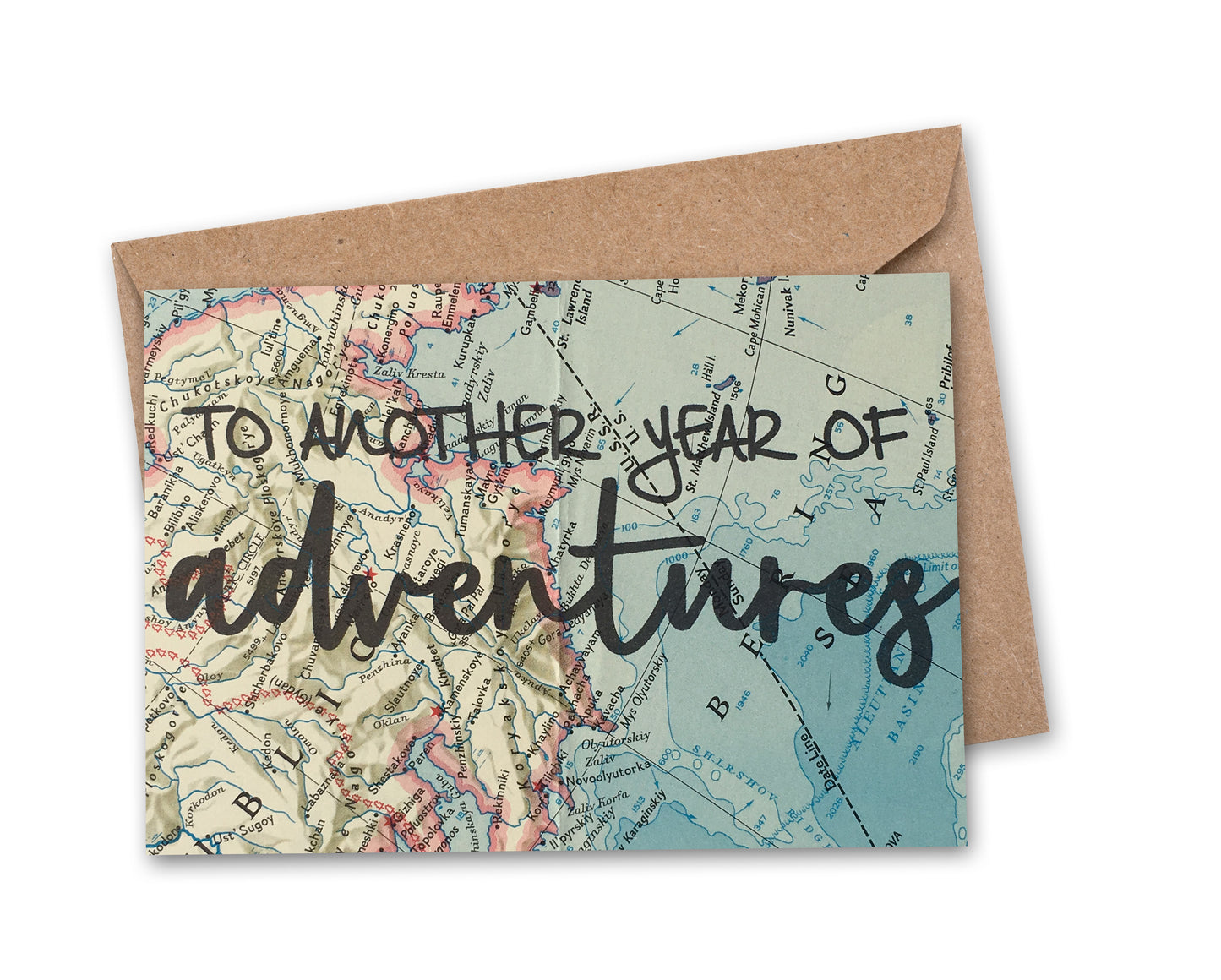 Enjoy the Journey Birthday Card, Scenic Travel Birthday Cards