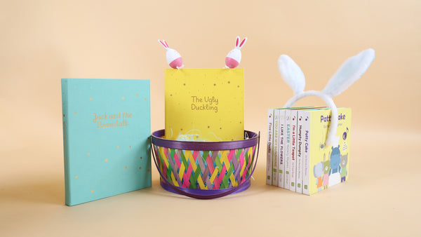 Close up of an easter basket. Gifts for kids, easter activities, easter gifts.