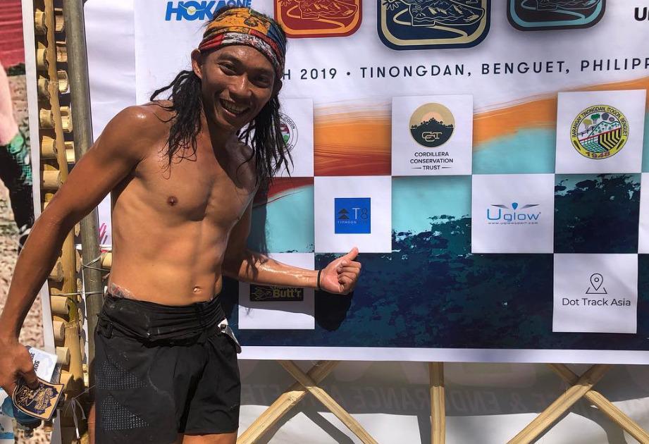 Koi Grey came third at Cordillera Mountain Ultra 2019