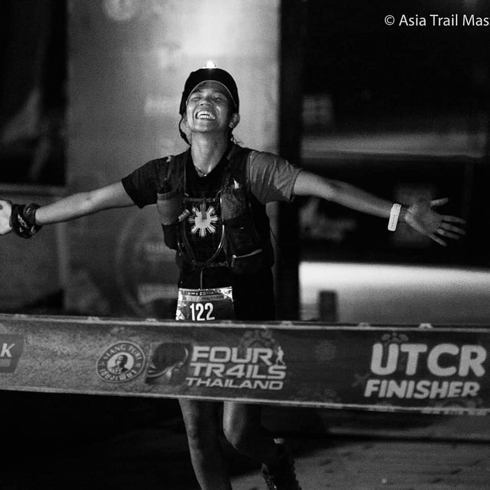 Fredelyn Alberto comes second at Ultra Trail Chiang Rai 125km in 2019