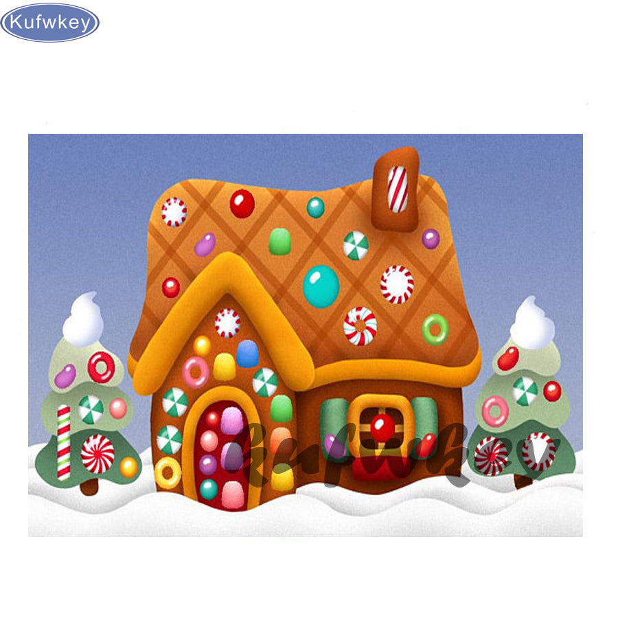 images of cartoon gingerbread houses