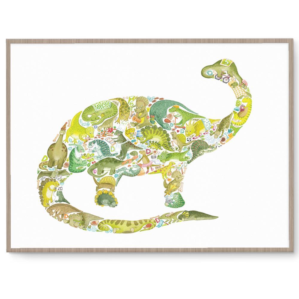 Cool Dinosaur Wall Art For Boys Fizzy Pop Designs