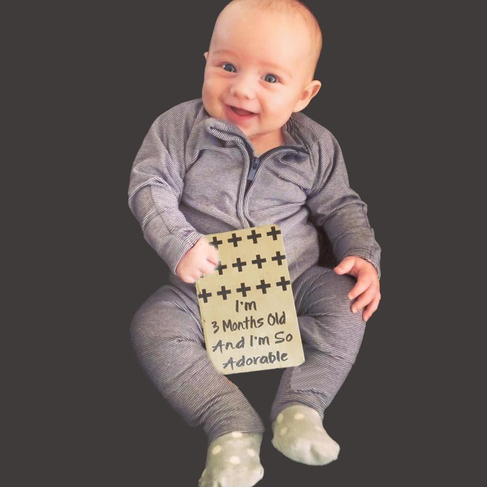 Monochrome Snapture Baby Milestone Cards - Fizzy Pop Designs