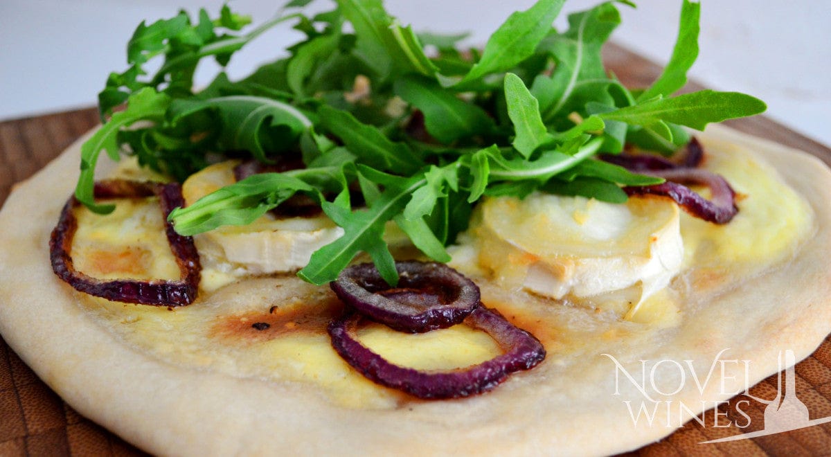 White Goat's Cheese pizza recipe by Sal Godfrey