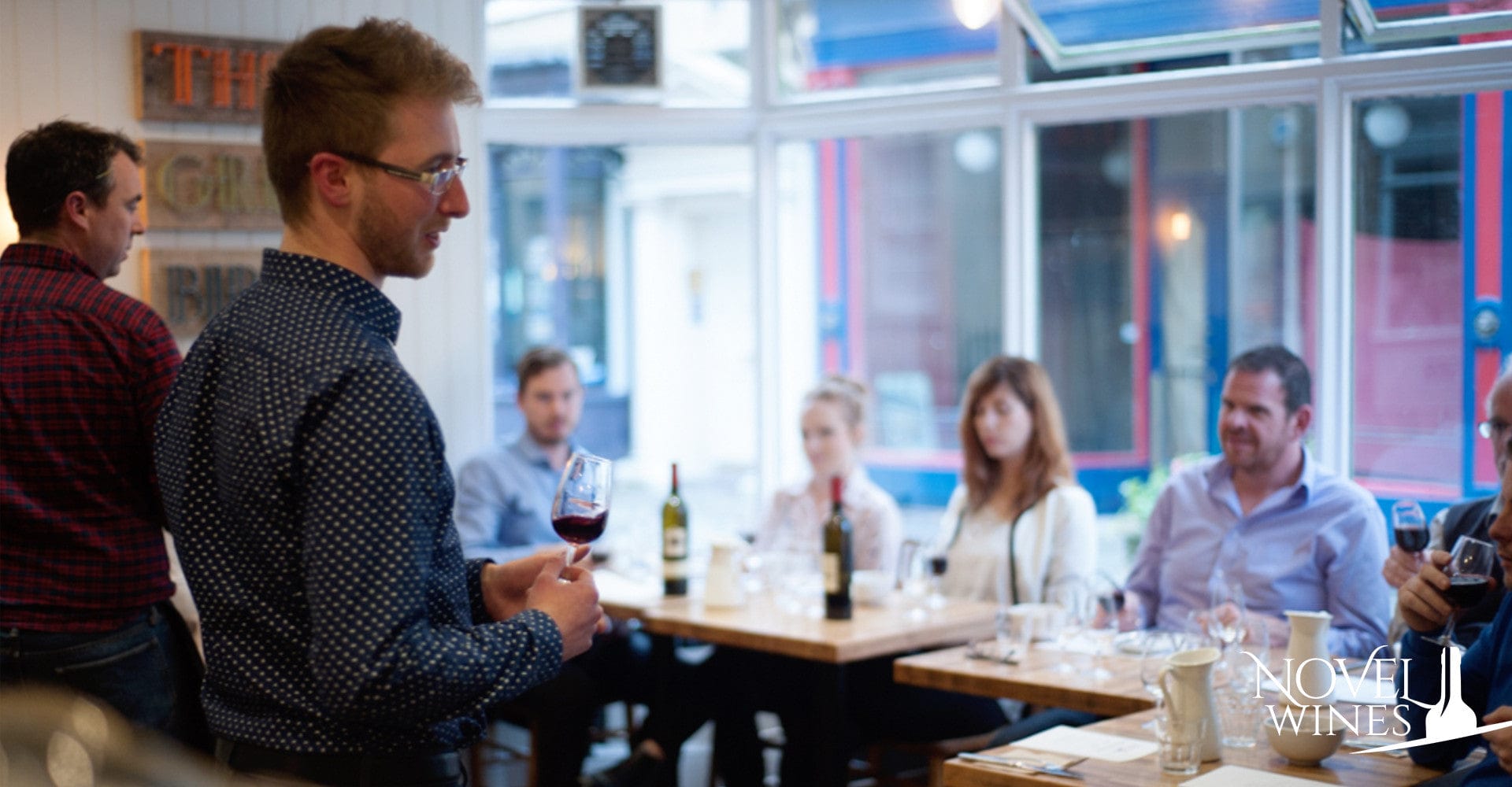 Wine Tasting with Ben Franks from Novel Wines
